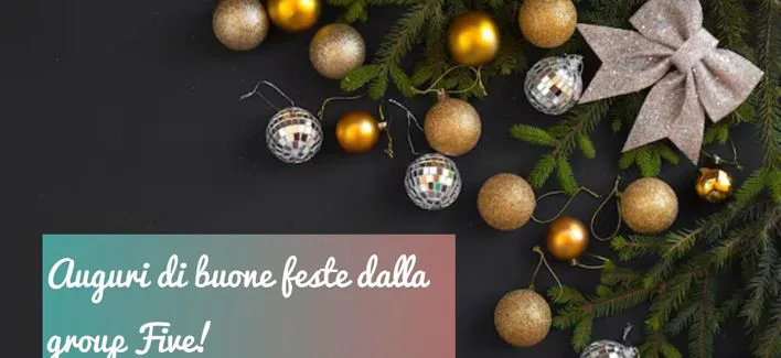 Auguri di buon Natale e felice anno nuovo