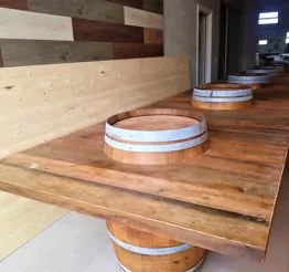 Tavoli di legno recuparato Colognola ai Colli(Vr)